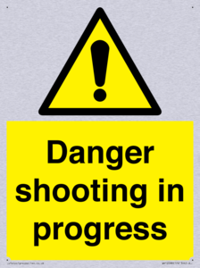 Danger shooting in progress